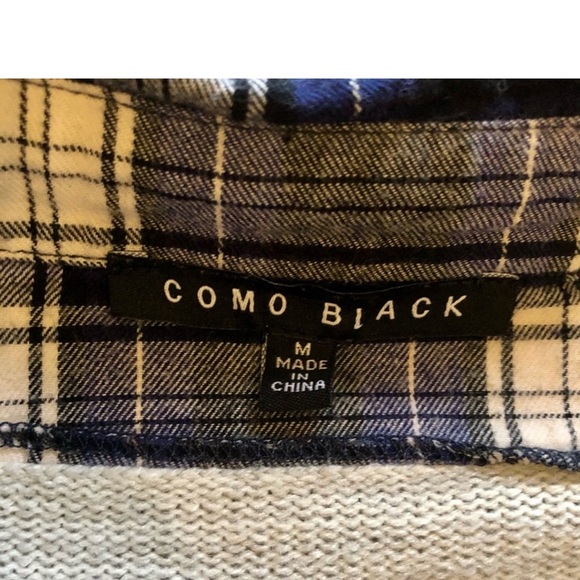1990’s Como Black vintage Faux Sweater - Picture 12 of 13
